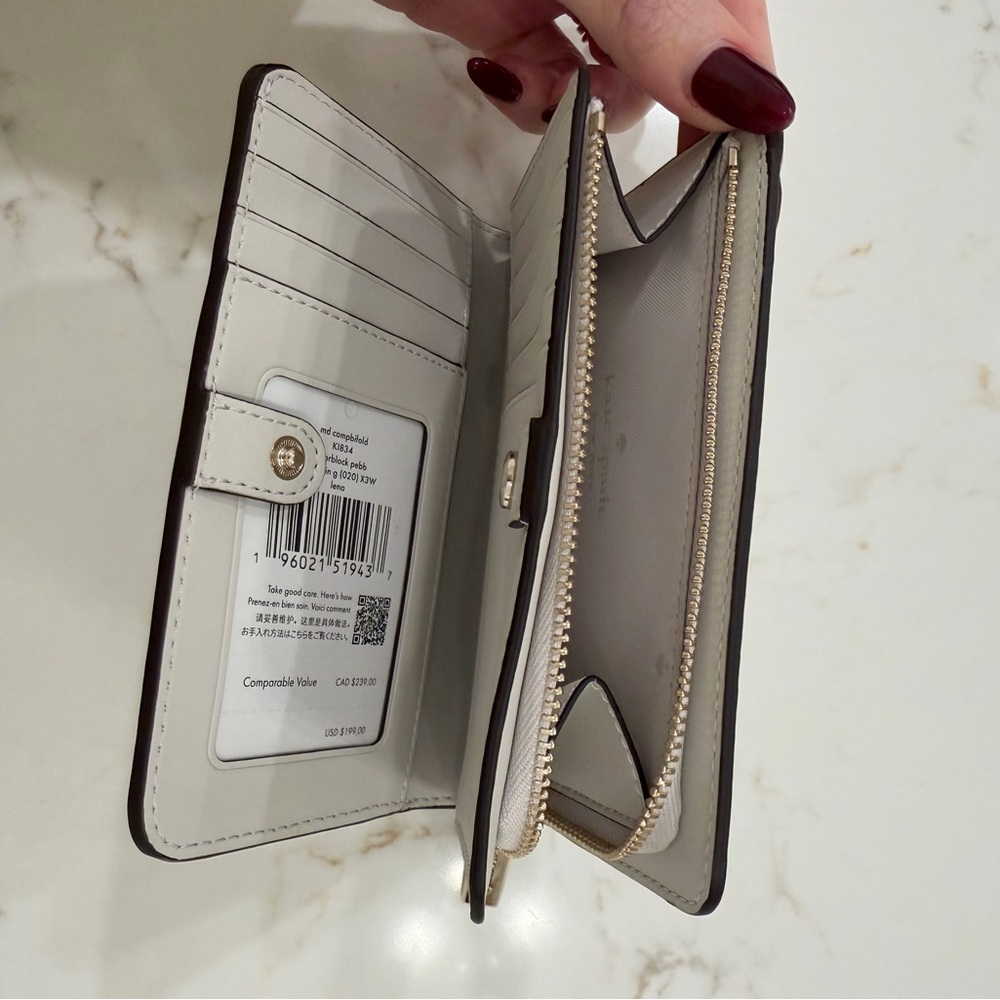 Kate Spade Medium Lena Bifold Wallet - Picture 6 of 8